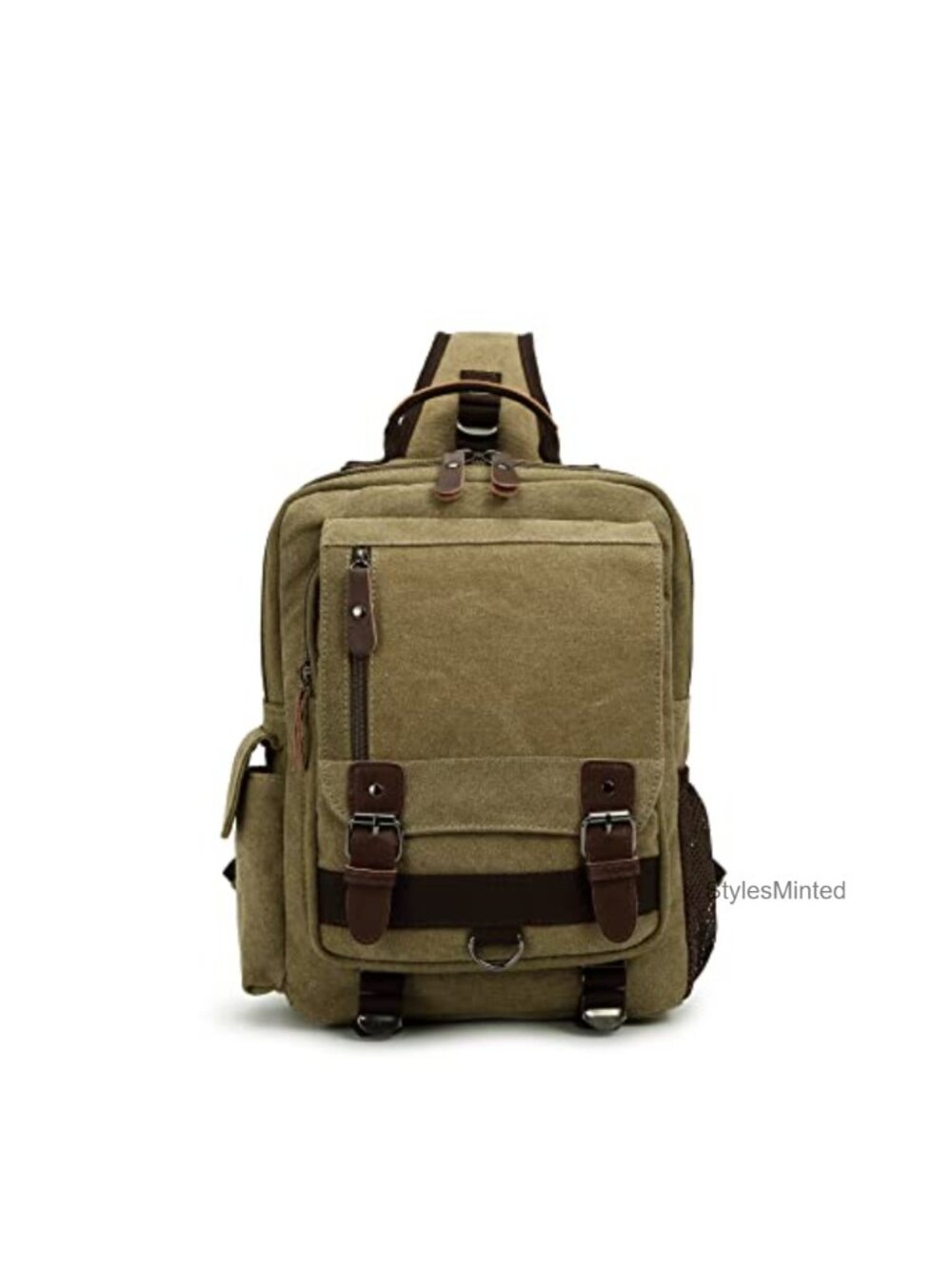 Canvas Messenger Bag Crossbody Shoulder Bag Laptop Travel School